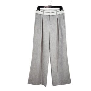 Grey Wide leg Trousers